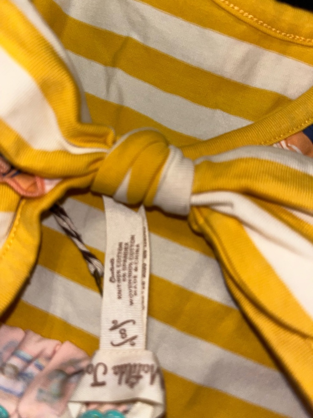 Matilda Jane Yellow and White Striped Dress - Picture 5 of 5